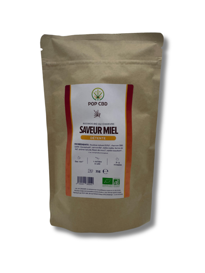 Thé CBD Saveur Miel