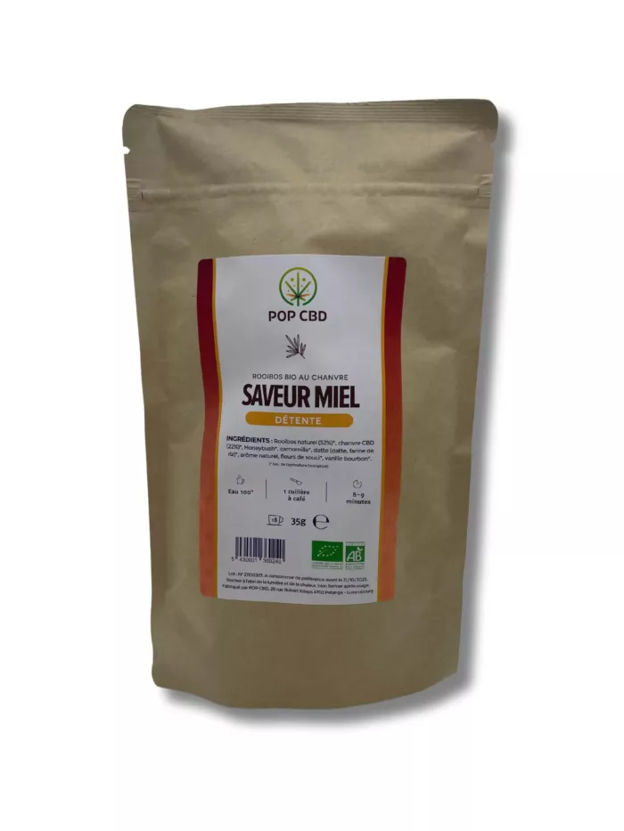 Thé CBD Saveur Miel – Image 2