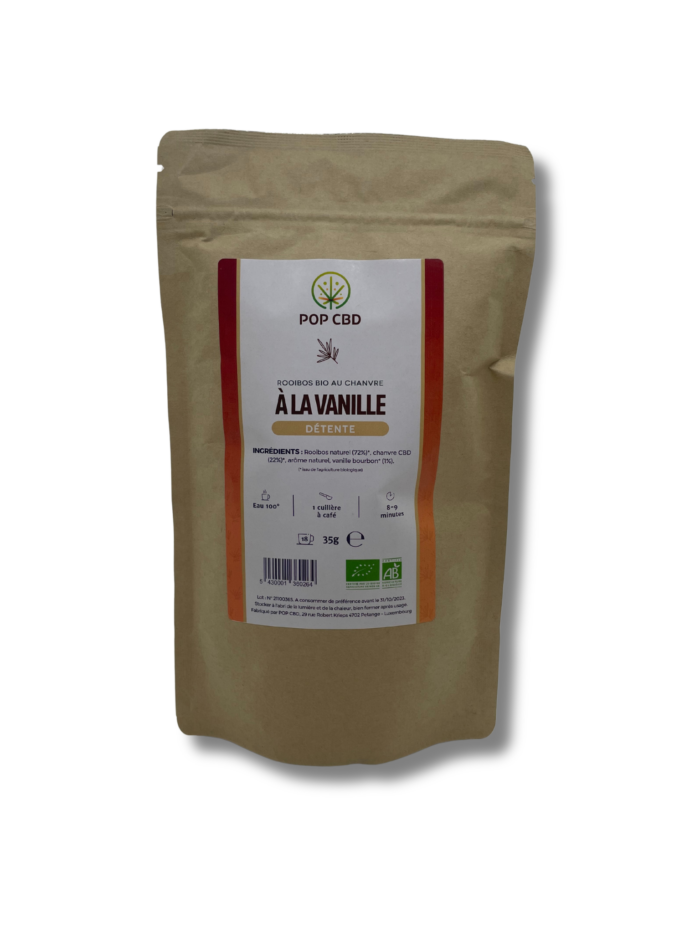 Thé CBD Saveur Vanille