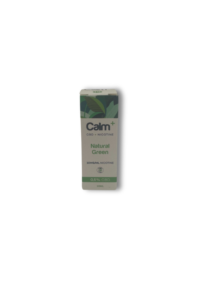 E-liquide Natural Green CBD 5% 10% 20% Sels de Nicotine