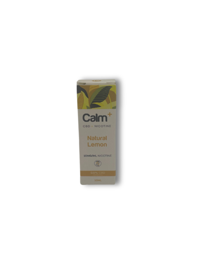 E-liquide Natural Lemon CBD 5% 10% 20% Sels de Nicotine