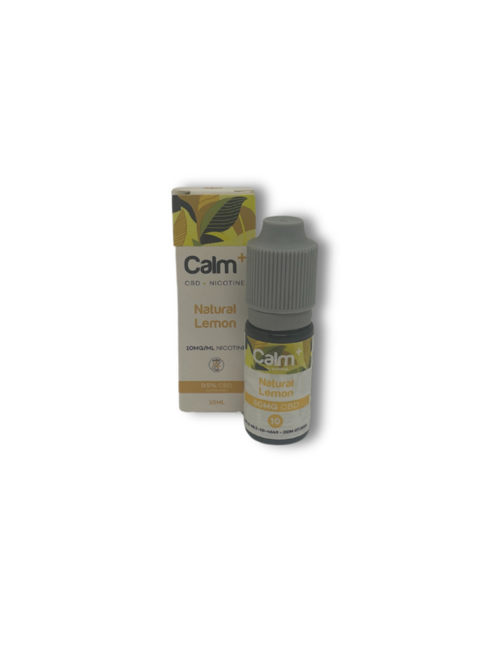 E-liquide Natural Lemon CBD 5% 10% 20% Sels de Nicotine – Image 2